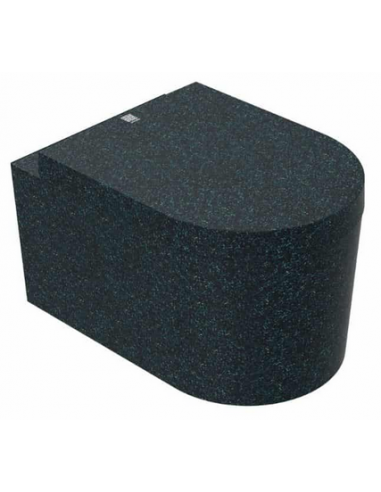 Woodio block væghængt toilet bæredygtigt træ