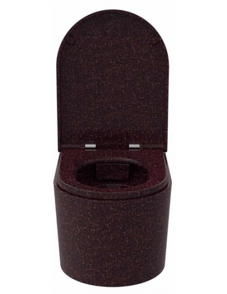 Woodio block væghængt toilet bæredygtigt træ