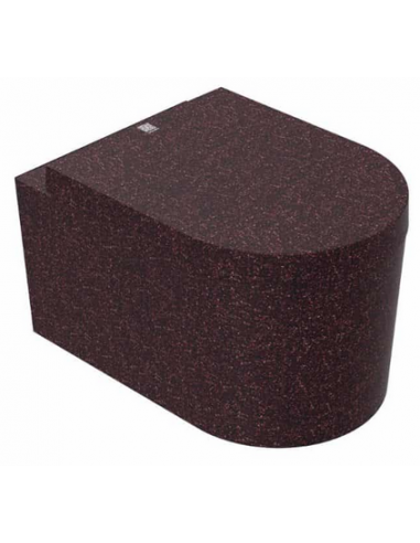 Woodio block væghængt toilet bæredygtigt træ