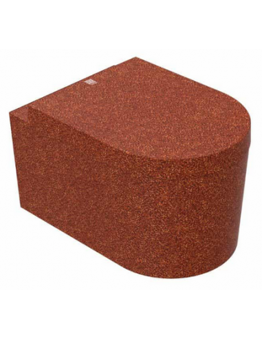 Woodio block væghængt toilet bæredygtigt træ