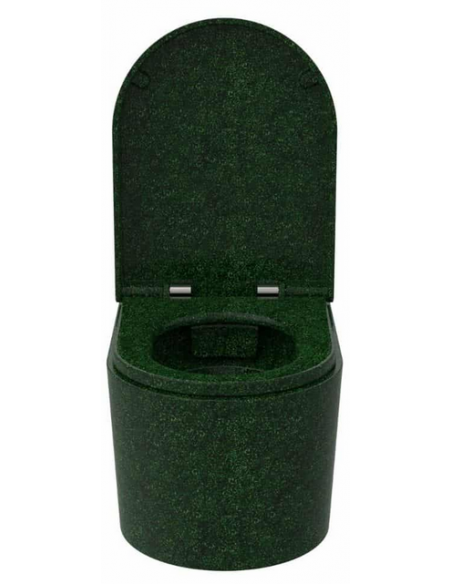 Woodio block væghængt toilet bæredygtigt træ