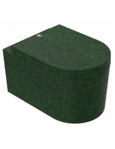 Woodio block væghængt toilet bæredygtigt træ