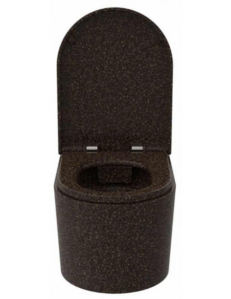 Woodio block væghængt toilet bæredygtigt træ