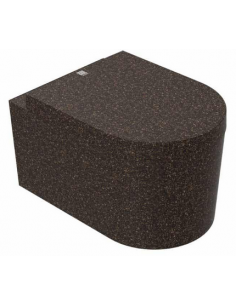 Woodio block væghængt toilet bæredygtigt træ