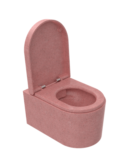 Woodio block væghængt toilet bæredygtigt træ