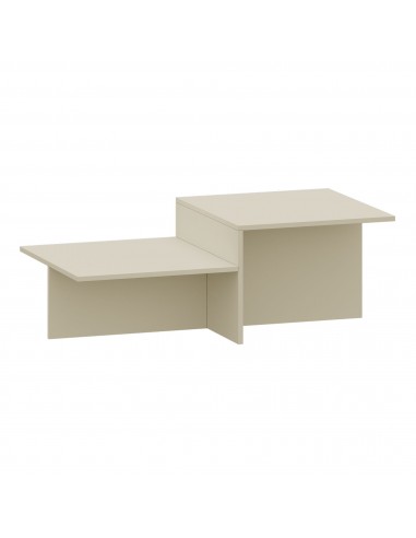 sofabord sidebord stuemøbler rundt moderne design beige