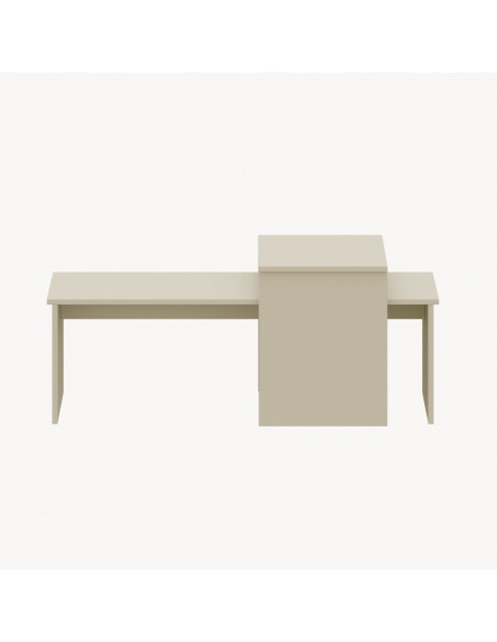 sofabord sidebord stuemøbler indskudsborde moderne design beige