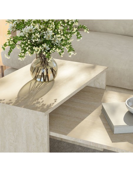 sofabord sidebord stuemøbler indskudsborde moderne design sten marmor travertin