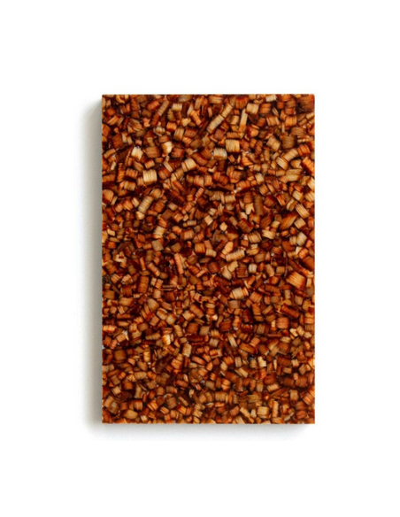 fritstående badekar 160 woodio træ farvet