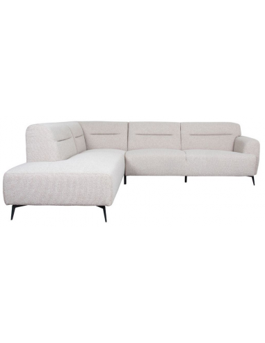 sofa moderne design chaiselong chaiselongsofa venstre stof boucle