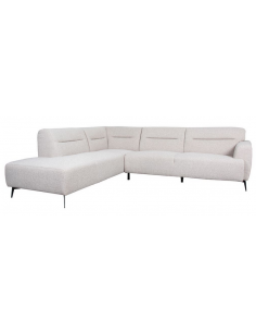 sofa moderne design chaiselong chaiselongsofa venstre stof boucle 2