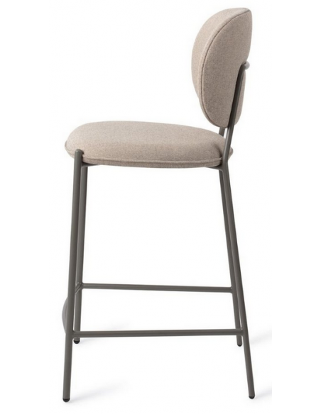 barstol moderne med ryg design restaurant stof høj lav køkkenø