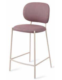 barstol moderne med ryg design restaurant stof høj lav køkkenø