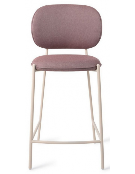 barstol moderne med ryg design restaurant stof høj lav køkkenø
