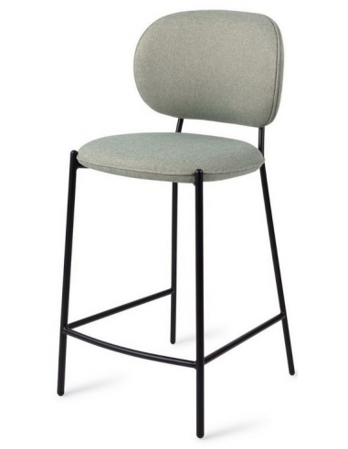 barstol moderne med ryg design restaurant stof høj lav køkkenø