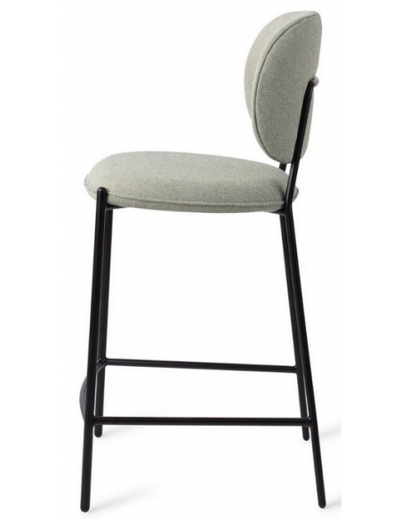 barstol moderne med ryg design restaurant stof høj lav køkkenø