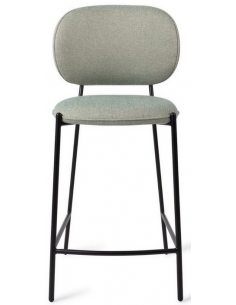 barstol moderne med ryg design restaurant stof høj lav køkkenø 2