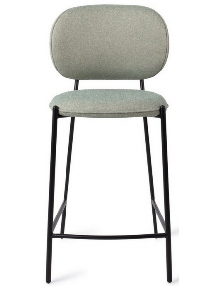 barstol moderne med ryg design restaurant stof høj lav køkkenø