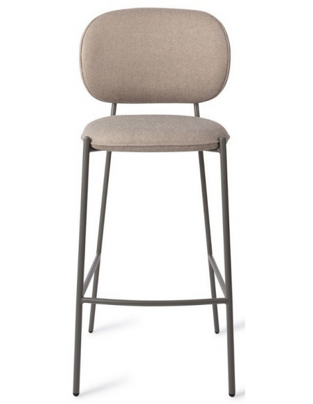 barstol moderne med ryg design restaurant stof høj lav køkkenø