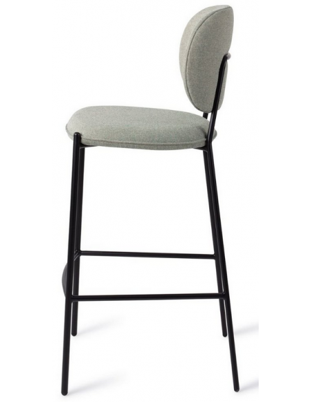 barstol moderne med ryg design restaurant stof høj lav køkkenø