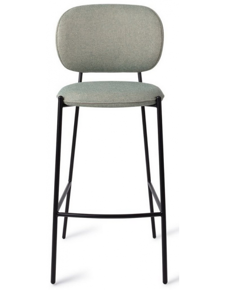 barstol moderne med ryg design restaurant stof høj lav køkkenø