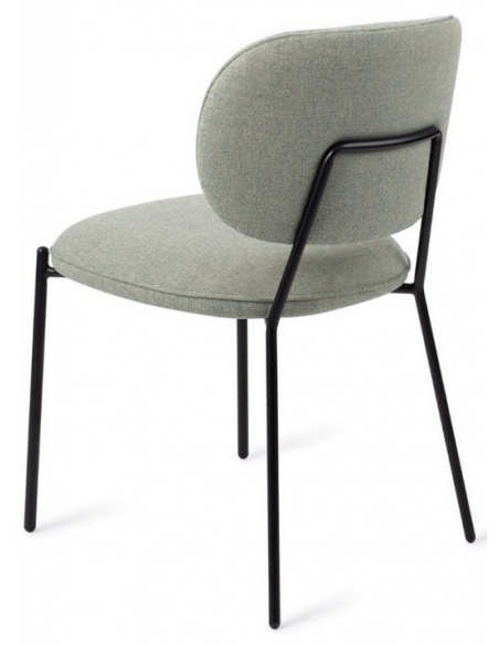 spisebordsstol stol moderne køkkenstol stof design