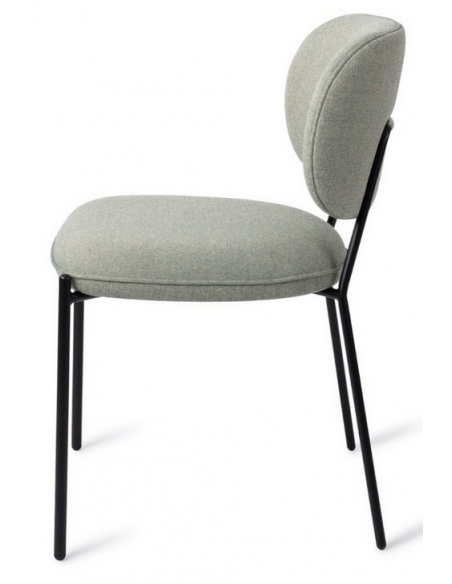 spisebordsstol stol moderne køkkenstol stof design