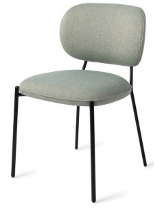 spisebordsstol stol moderne køkkenstol stof design