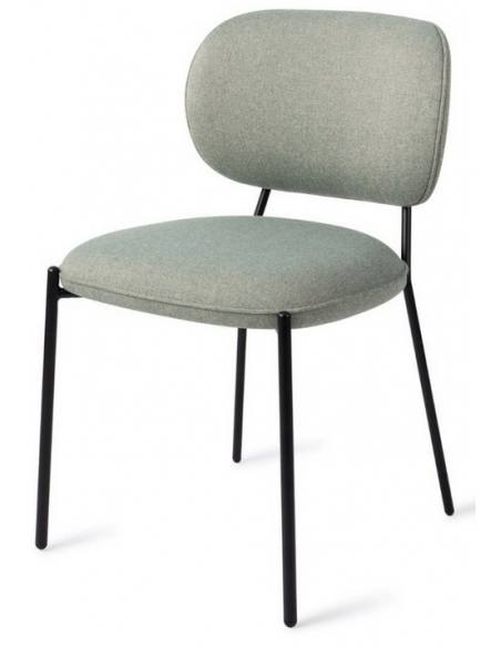 spisebordsstol stol moderne køkkenstol stof design