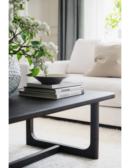 rowico home sofabord i moderne design af egetræ brun