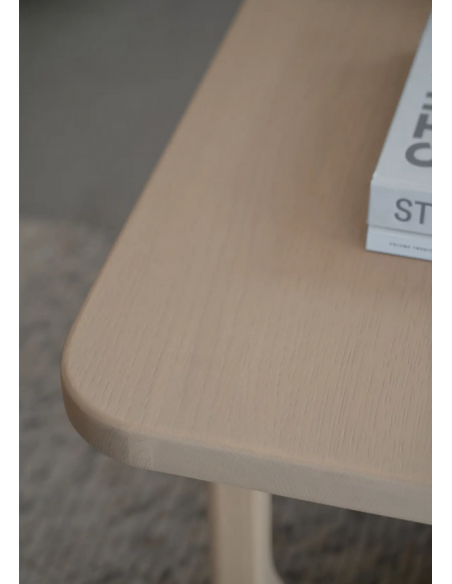 rowico home sofabord i moderne design af egetræ hvidpigmenteret whitewash