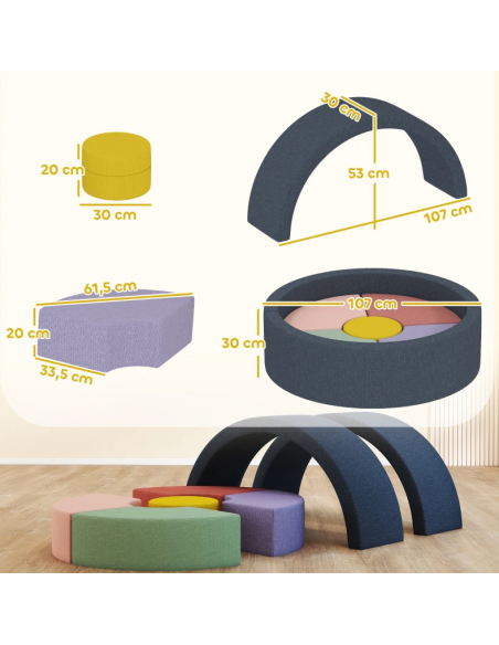 tumlemøbler børnesofa børn børneværelse indretning