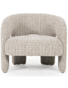 lænestol stof boucle moderne design 2