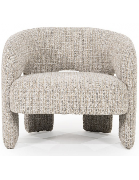 lænestol stof boucle moderne design