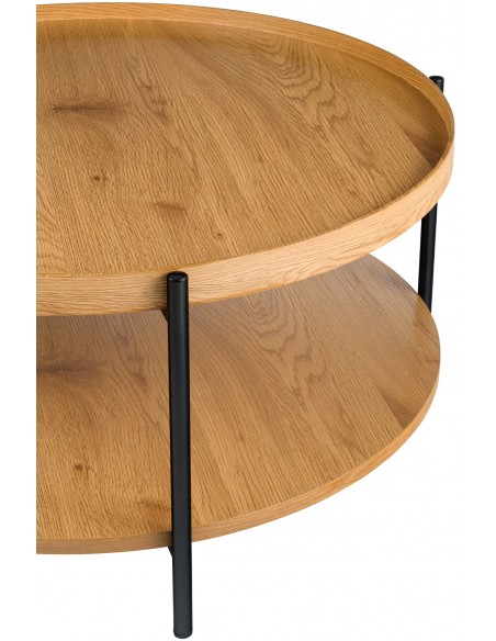 sofabord stuemøbler rundt moderne design eg træ