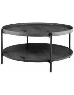 sofabord stuemøbler rundt moderne design eg træ