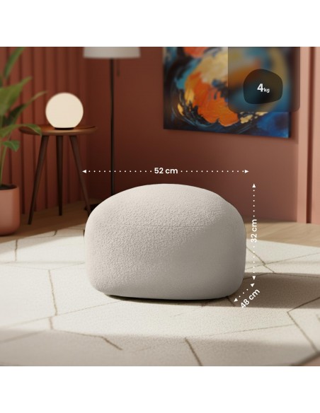 bænk puf entre garderobe soveværelse moderne design stof