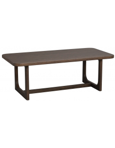 rowico home sofabord i moderne design af egetræ brun