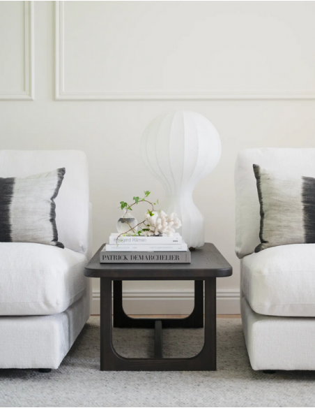 rowico home sofabord i moderne design af egetræ brun