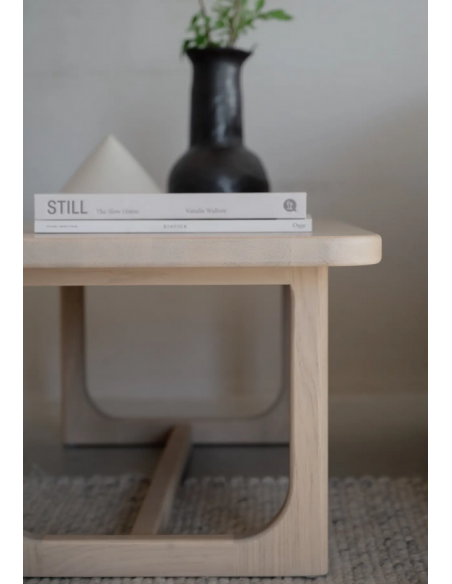 rowico home sofabord i moderne design af egetræ hvidpigmenteret