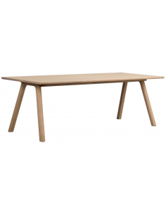 rowico home spisebord i moderne design af egetræ eg