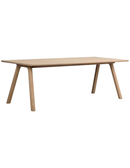 rowico home spisebord i moderne design af egetræ eg