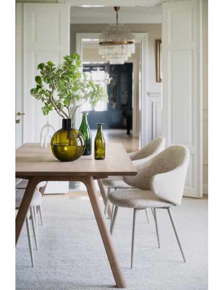 rowico home spisebord i moderne design af egetræ eg