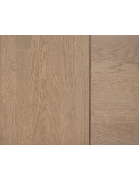 rowico home spisebord i moderne design af egetræ plankebord tillægsplade