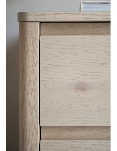 rowico home kommode egetræ moderne eg