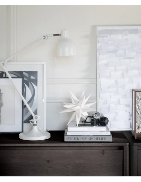 rowico home kommode egetræ moderne eg brun soveværelse