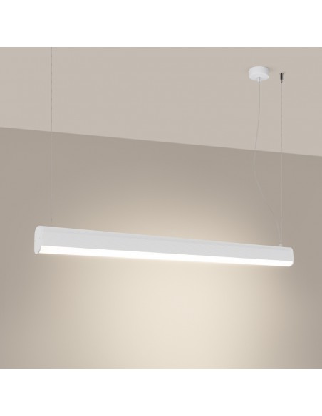 langbordspendel led hvid spisebord stuebord moderne kontor