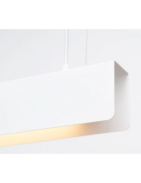 langbordspendel led hvid spisebord stuebord moderne kontor