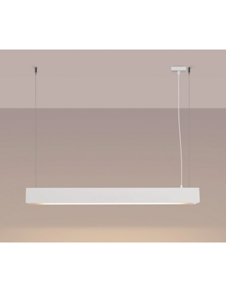 langbordspendel led hvid spisebord stuebord moderne kontor