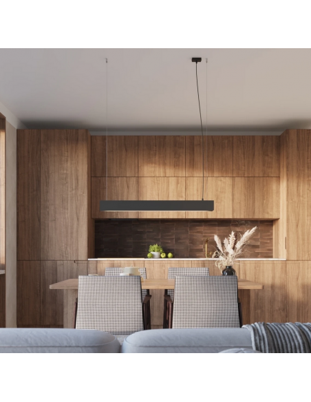 langbordspendel led sort spisebord stuebord moderne kontor